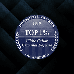 Premier Lawyers of America: Top 1% White Collar Criminal Defense