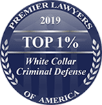 Premier Lawyers of America: Top 1% White Collar Criminal Defense